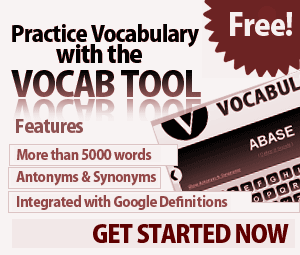 Having Trouble with VOCAB? - Get Started